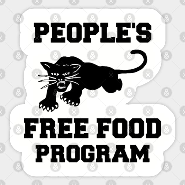 Black panther free food program hoodie best sale